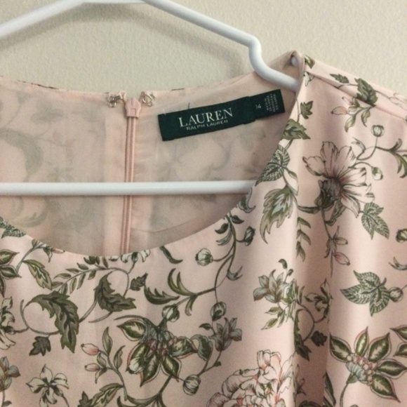 Lauren US 14 Pale Pink Midi Dress - Picture 3 of 8